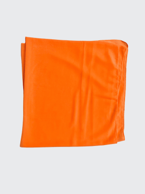 Vibrant Orange Georgette Stroller for Style and Functionality