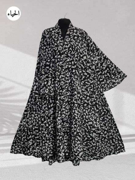Frosted Petal Abaya