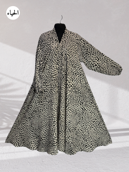 Diamond Lattice Abaya