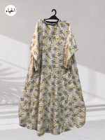 Cherry Blossom Front Open Abaya